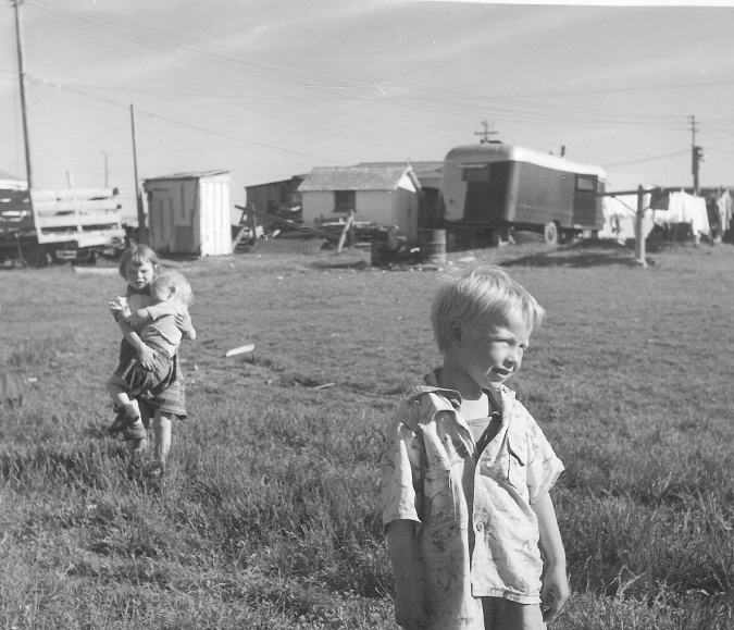 1950s Trailer Park in Tioga